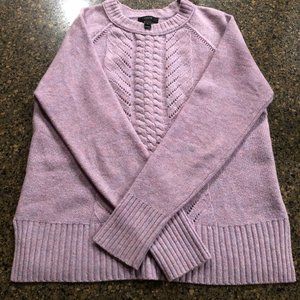 J Crew Wool Sweater in Lavender